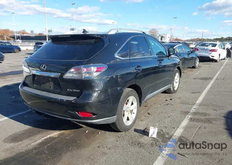 2010 Lexus Rx 350 z USA, uszkodzony, nr VIN 2T2BK1BA2AC062906
